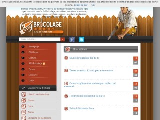 Screenshot sito: Bricolageonline.net