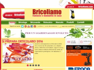 Screenshot sito: Bricoliamo