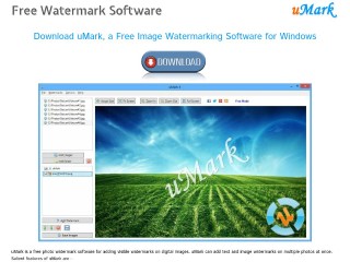 Screenshot sito: uMark per Windows