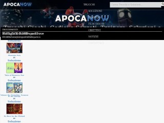 Screenshot sito: Apocanow.it