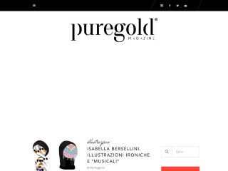 Screenshot sito: Puregold Magazine