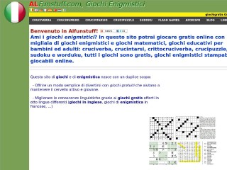 Screenshot sito: Alfunstuff.com