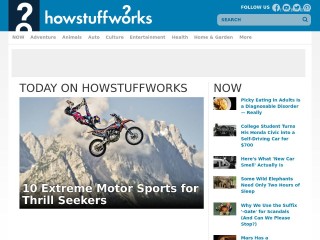 Screenshot sito: Howstuffworks.com
