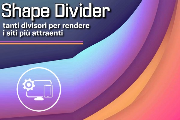 Shape Divider: tanti divisori per rendere i siti più attraenti