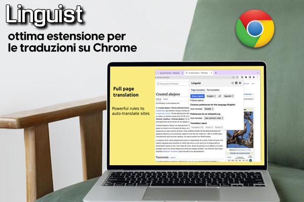 Linguist: ottima estensione per le traduzioni su Chrome