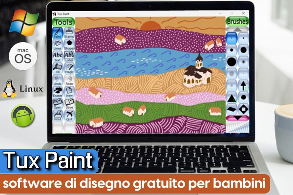 Tux Paint: software di disegno gratuito per bambini