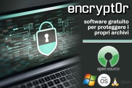 encrypt0r: software gratuito per proteggere i propri archivi