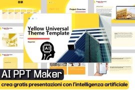 AI PPT Maker: crea gratis presentazioni con l'intelligenza artificiale