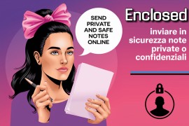 Enclosed: inviare in sicurezza note private o confidenziali