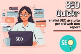 SEO Quickr: analisi SEO gratuita per siti web con report