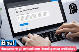 iBrief: riassumere gli articoli con l'intelligenza artificiale