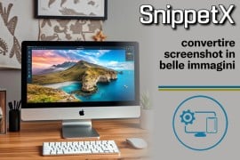 SnippetX: convertire screenshot in belle immagini