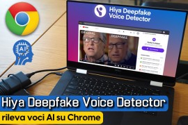 Hiya Deepfake Voice Detector: rileva voci AI su Chrome