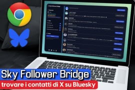 Sky Follower Bridge: trovare i contatti di X su Bluesky