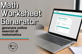 Math Worksheet Generator: generare esercizi di matematica