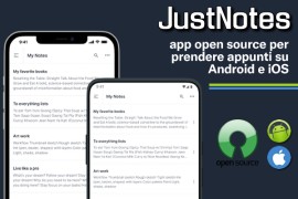 JustNotes: app open source per prendere appunti su Android e iOS