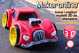 Makeronline: trova i migliori modelli 3D da stampare