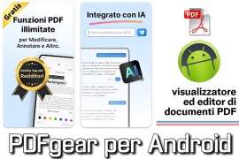  PDFgear per Android : visualizzatore ed editor di documenti PDF 