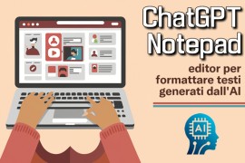 ChatGPT Notepad: editor per formattare testi generati dall'AI