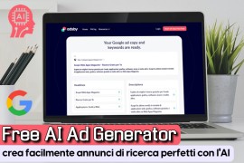 Free AI Ad Generator: crea facilmente annunci di ricerca perfetti con l'AI