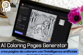 AI Coloring Pages Generator: crea pagine da colorare con l'intelligenza artificiale