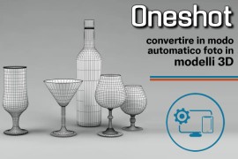 Oneshot: convertire in modo automatico foto in modelli 3D 