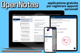 OpenNotas: applicazione gratuita per registrare appunti personali