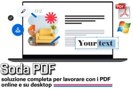 Soda PDF: soluzione completa per lavorare con i PDF online e su desktop