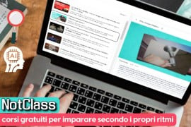 NotClass: corsi gratuiti per imparare secondo i propri ritmi