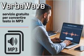 VerbaWave: servizio gratuito per convertire testo in MP3