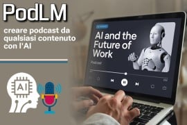 PodLM: creare podcast da qualsiasi contenuto con l'AI