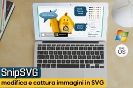 SnipSVG: modifica e cattura immagini in SVG