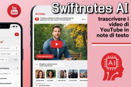 Swiftnotes AI: trascrivere i video di YouTube in note di testo