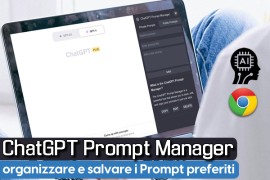 ChatGPT Prompt Manager: organizzare e salvare i Prompt preferiti