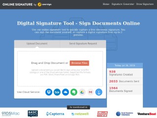 Online Signature