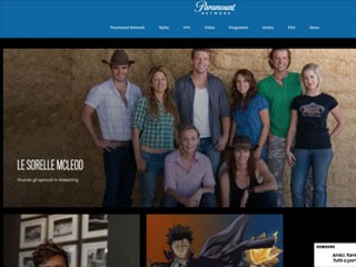 Screenshot sito: Paramount+