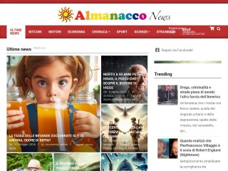 Screenshot sito: Almanacco.org