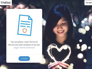 Screenshot sito: ItalCloud