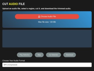 Cut audio file