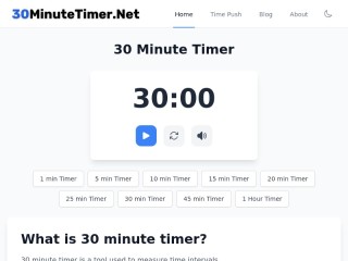 30 Minute Timer