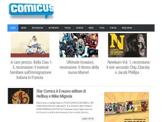 Screenshot sito: ComicUS