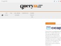 Screenshot sito: Query Online