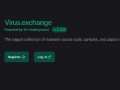 Screenshot sito: Virus Exchange