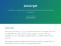 Screenshot sito: zuluCrypt