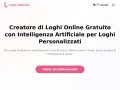 Screenshot sito: LogoGalleria