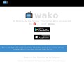 Screenshot sito: Wako App