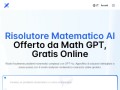 Anteprima: AI Math Solver